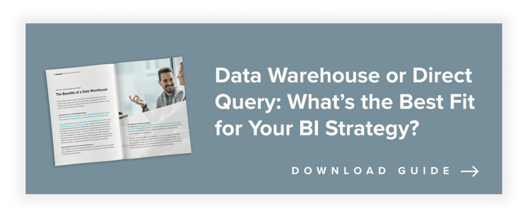 BI Pillar - Guide - Data Warrehouse vs. Direct Connection