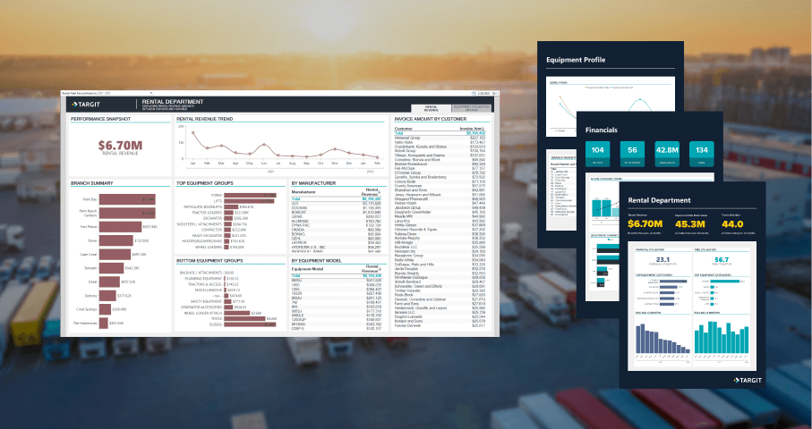 Truck & Trailer-dashboard w reports