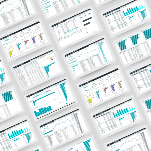 Heavy Equipment TARGIT Business Intelligence Dashboards