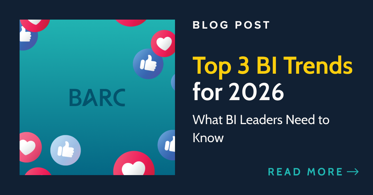 Top Three Business Intelligence Trends for 2026 - TARGIT Blog