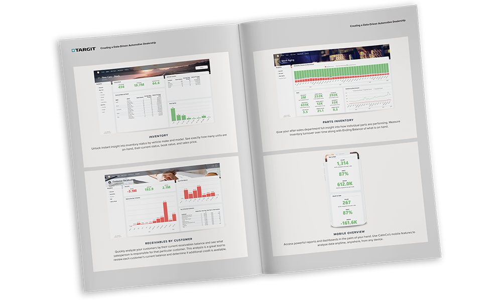Automotive Guide Open Dashboards Pages