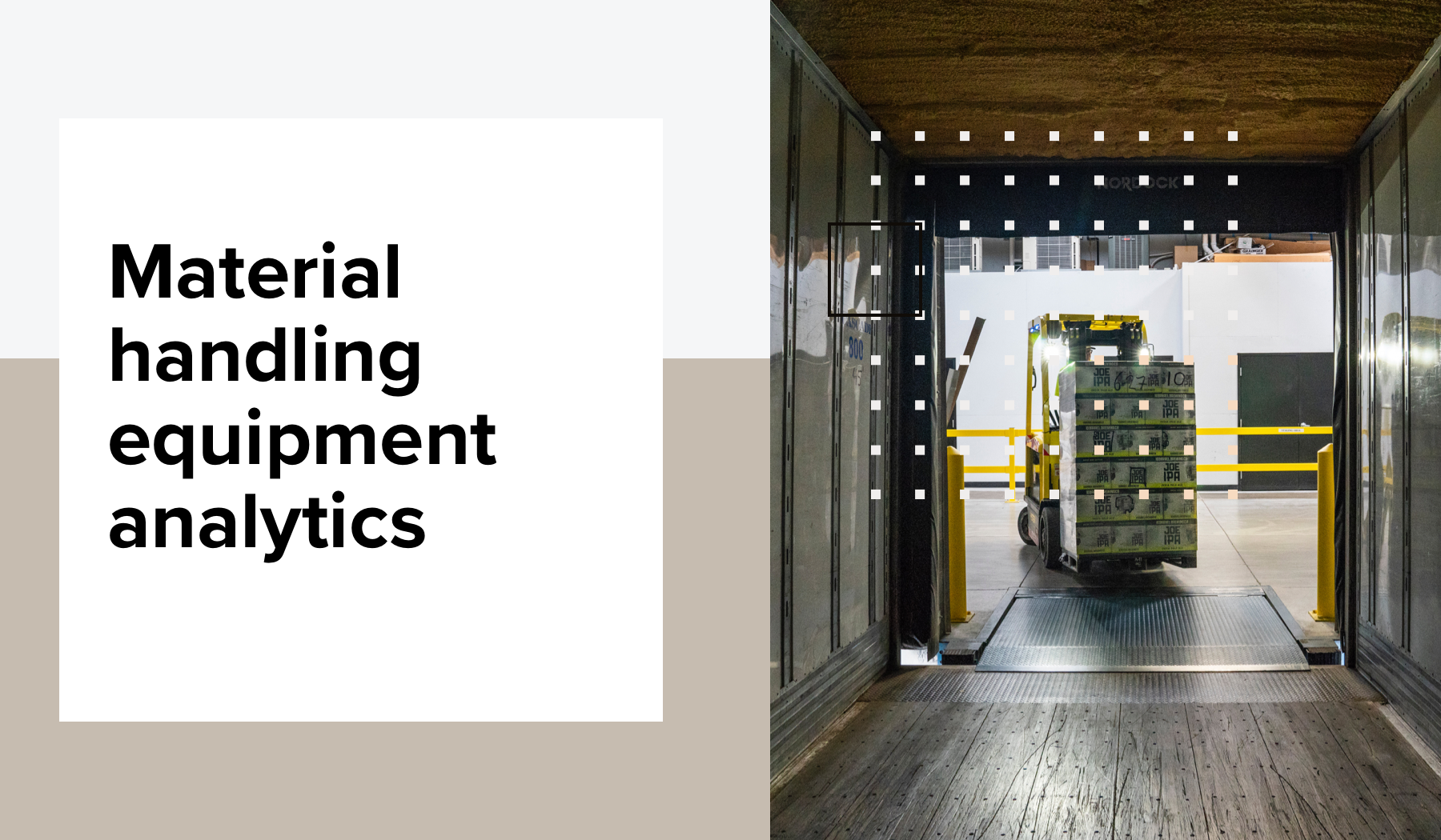 Material handling KPIs TARGIT Guide