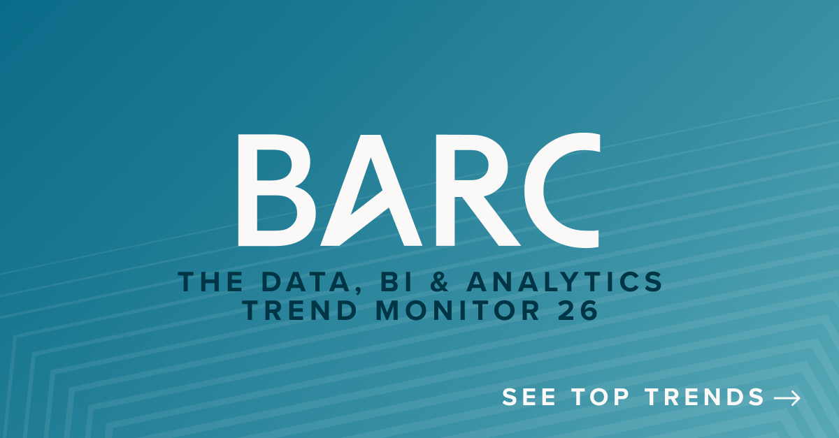 Data, BI & Analytics Trend Monitor 2026 - BARC Report