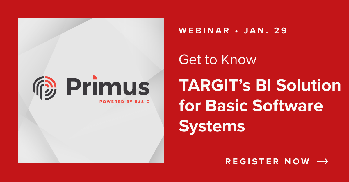 TARGIT for Basic Software Systems Primus DMS | TARGIT Webinar