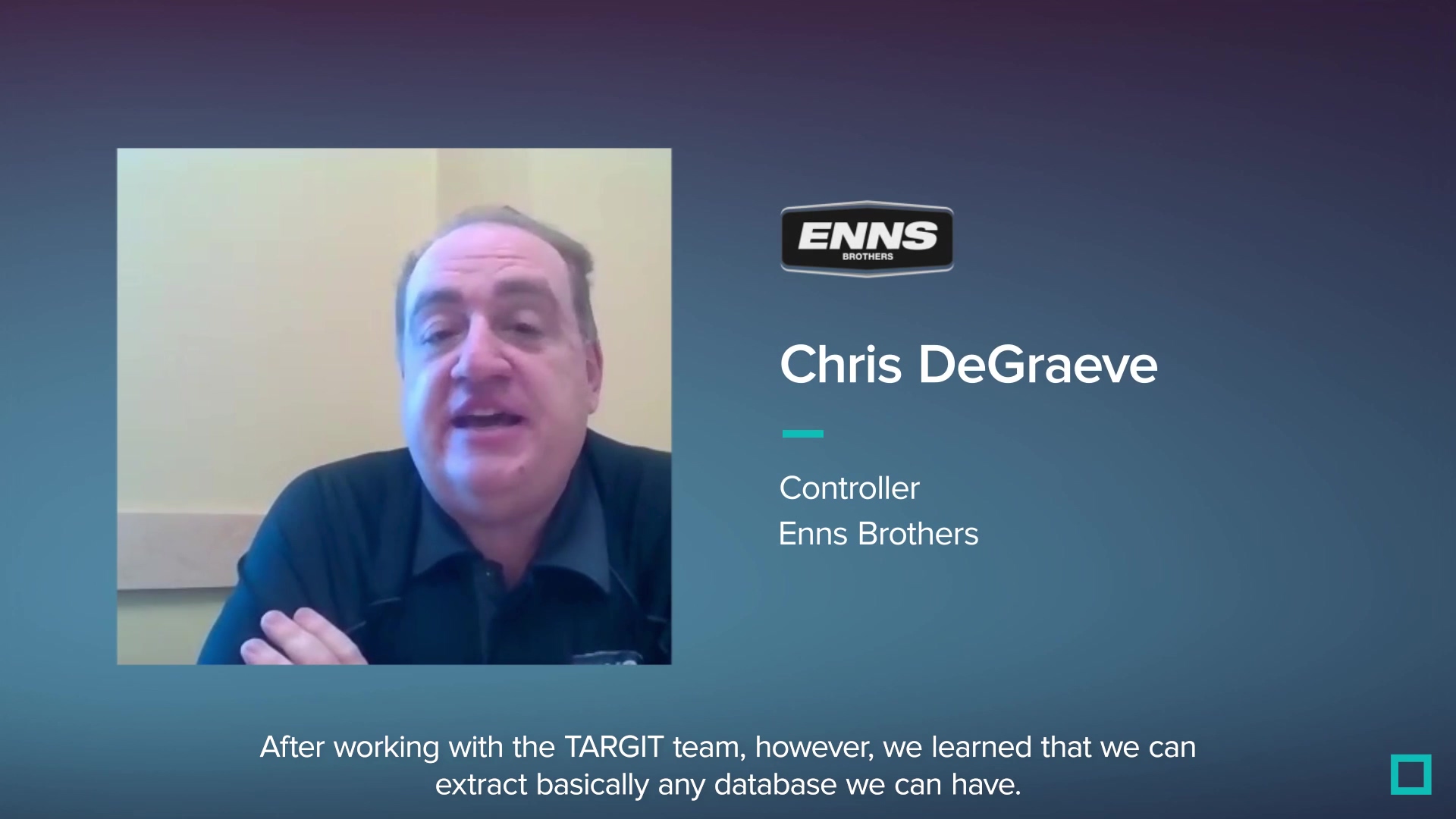 Enns Brothers TARGIT Video